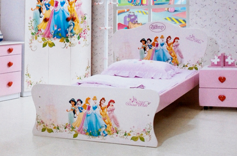 GIƯỜNG NGỦ CÔNG CHÚA BABY E301